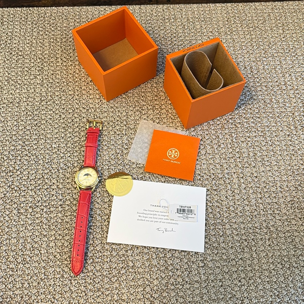 NWT, Tory Burch watch.